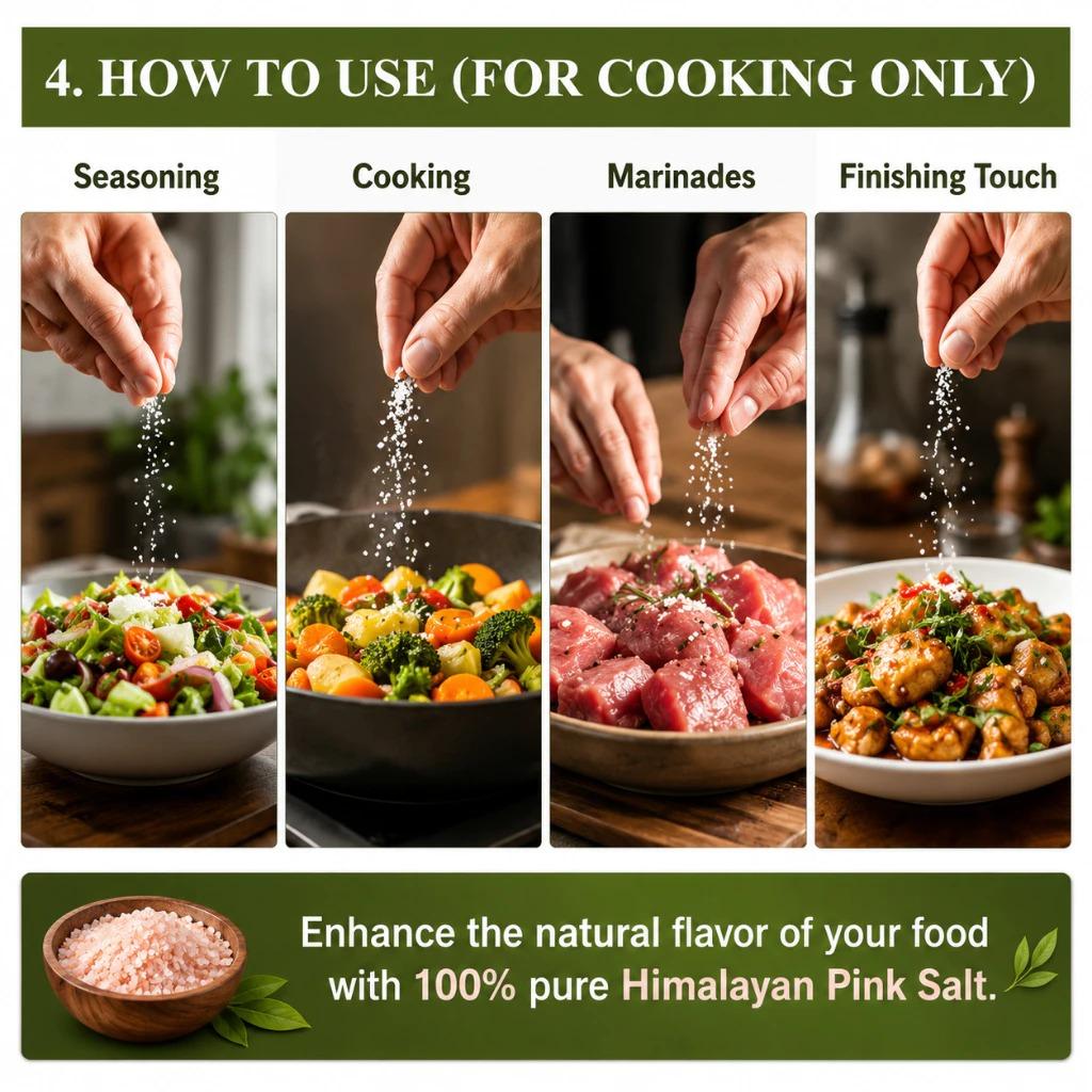 100 kg Himalayan Cooking Pink Salt | Garam Bukit Himalaya Original