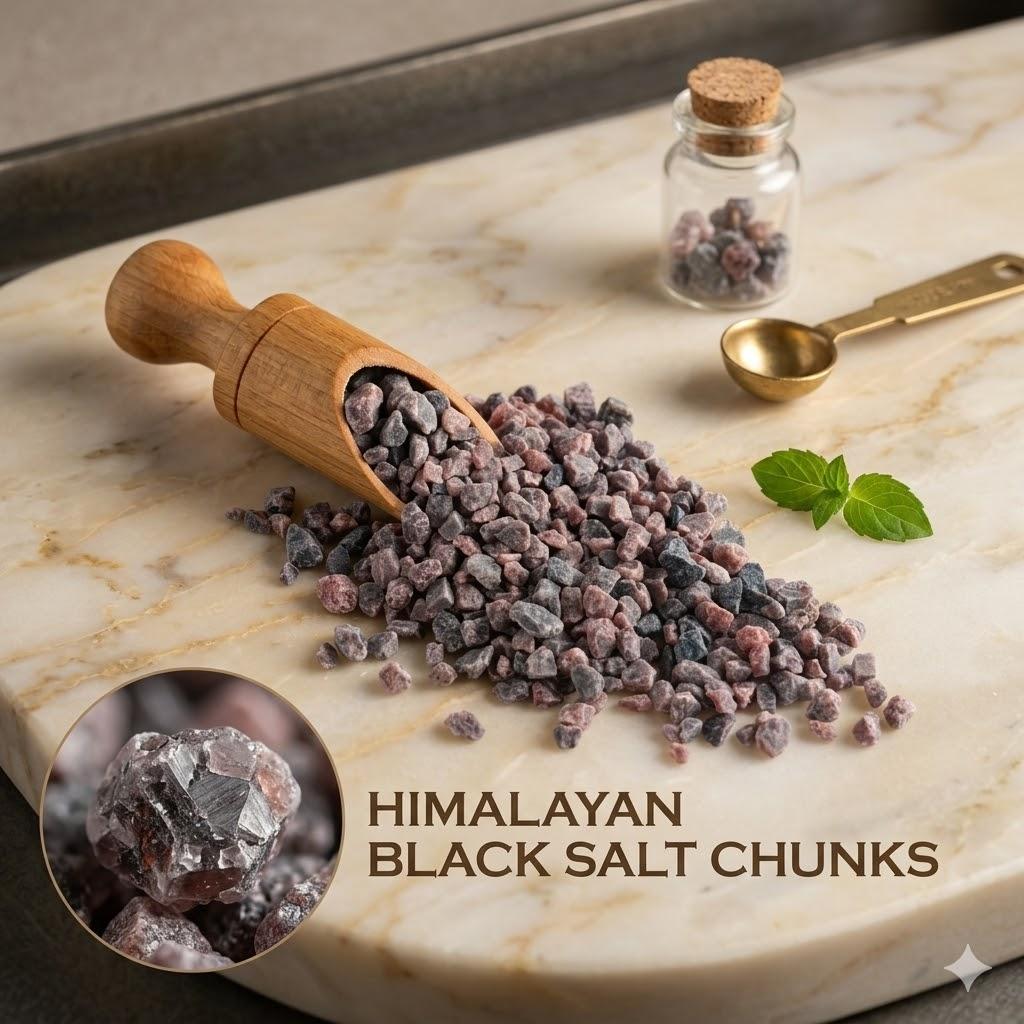 Black Salt Powder 500g HIMALAYAN BLACK SALT POWDER / KALA NAMAK