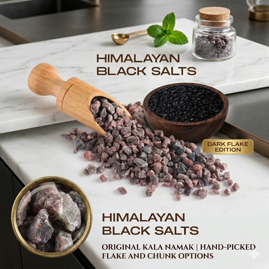 Black Salt Powder 500g HIMALAYAN BLACK SALT POWDER / KALA NAMAK
