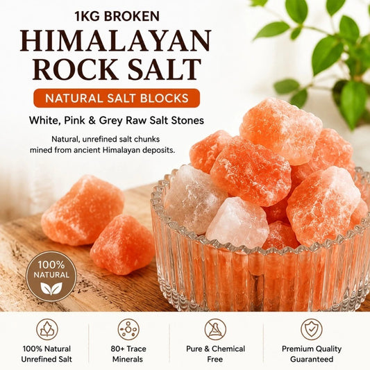 100 Kg Himalayan Rock Salt Over 80 Minerals Himalayan Salt Stone Natural