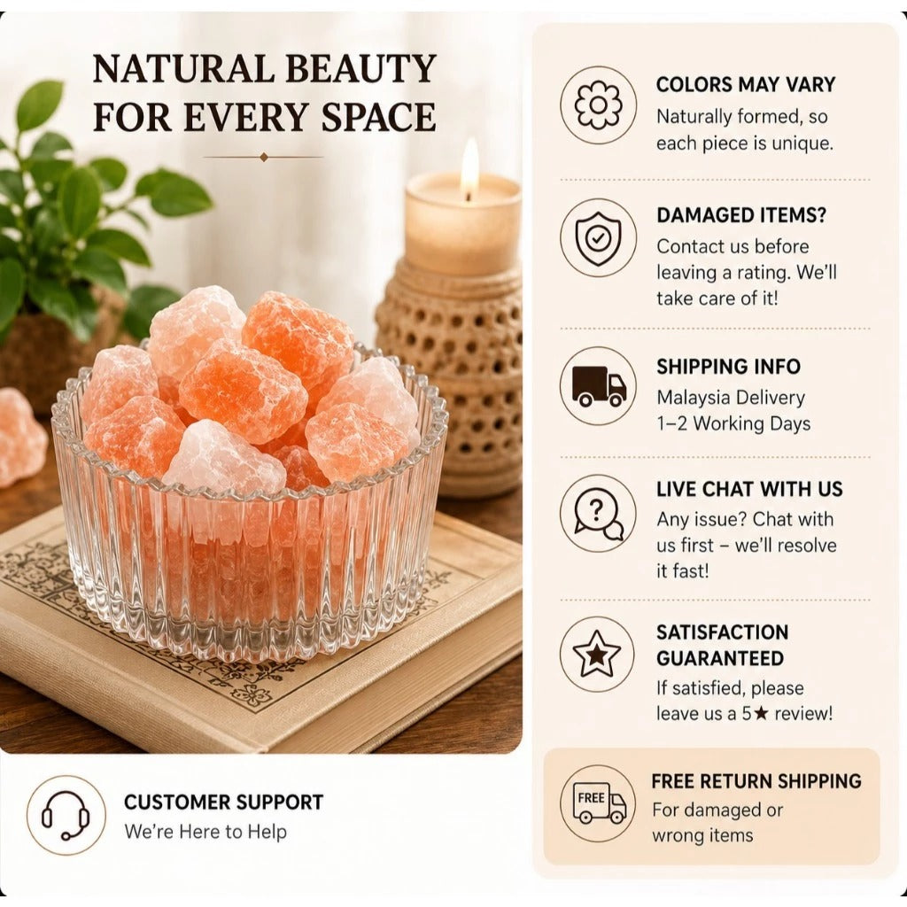 100 Kg Himalayan Rock Salt Over 80 Minerals Himalayan Salt Stone Natural