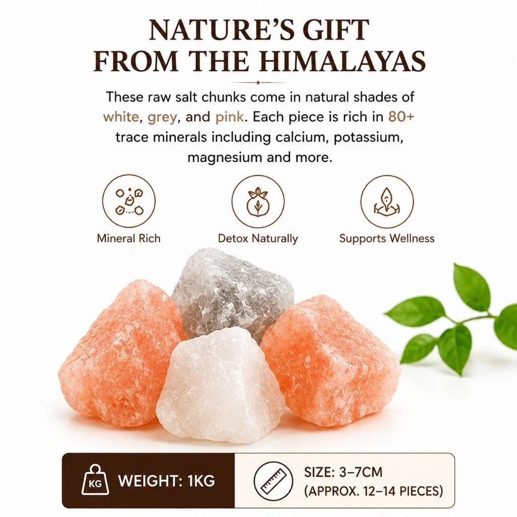 100 Kg Himalayan Rock Salt Over 80 Minerals Himalayan Salt Stone Natural