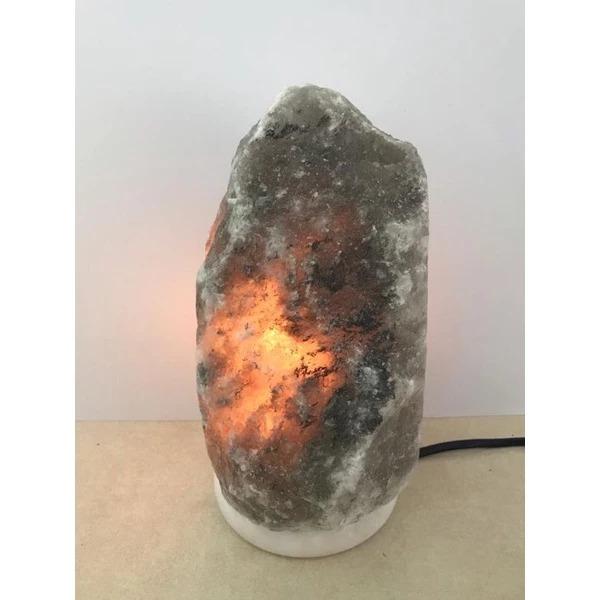 Himalayan Salt Lamp 1–12KG Natural Pink Crystal Warm Night Light with Marble Base Air Purifier Home Decor