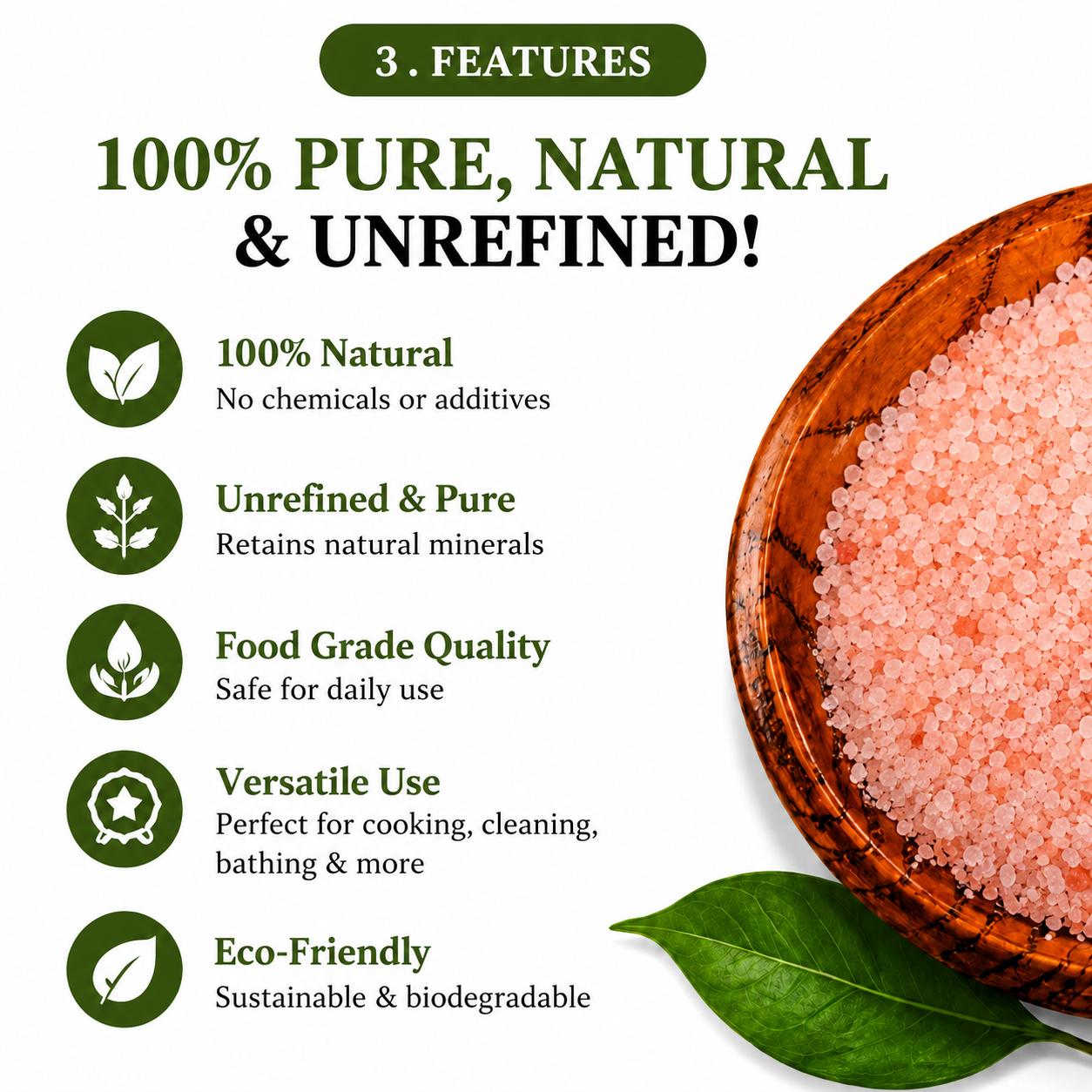 100 kg Himalayan Cooking Pink Salt | Garam Bukit Himalaya Original